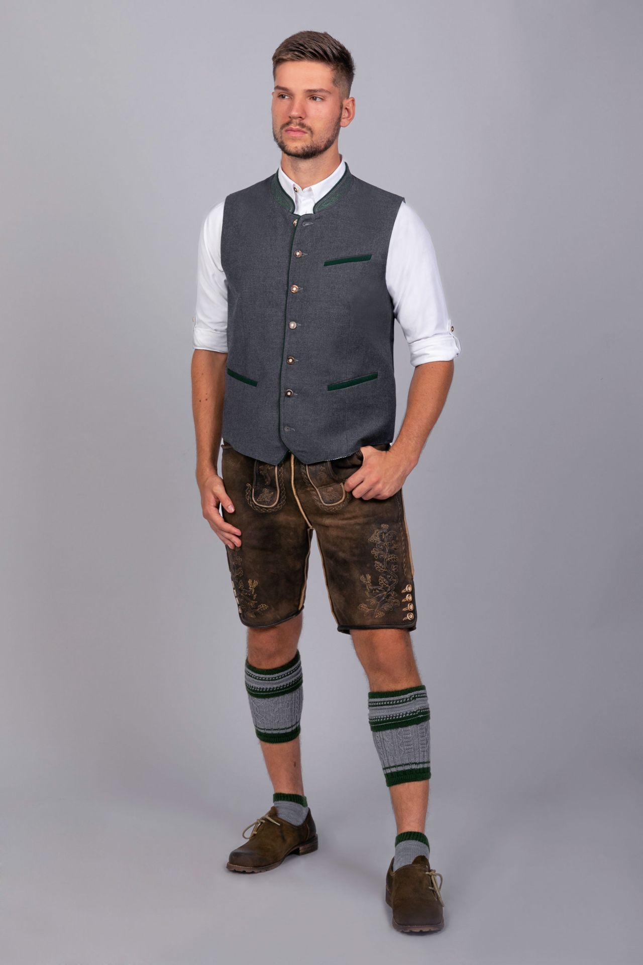 Exklusive Lederhosen Herren Edelnice Trachtenmode