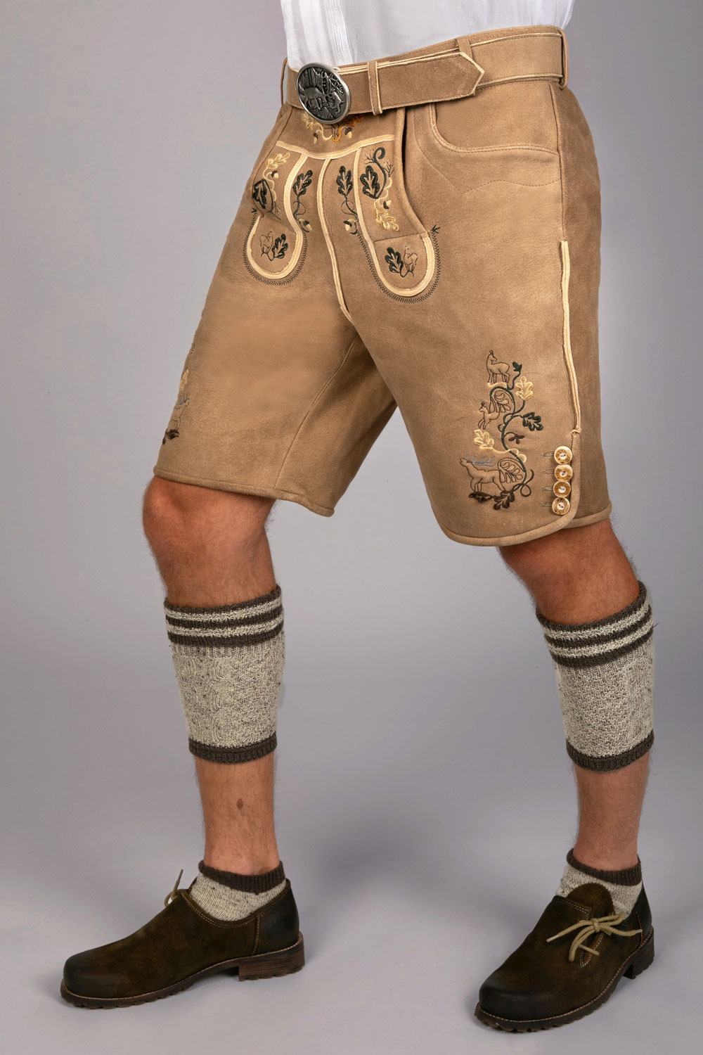 Kurze Hirschlederhose Moritz