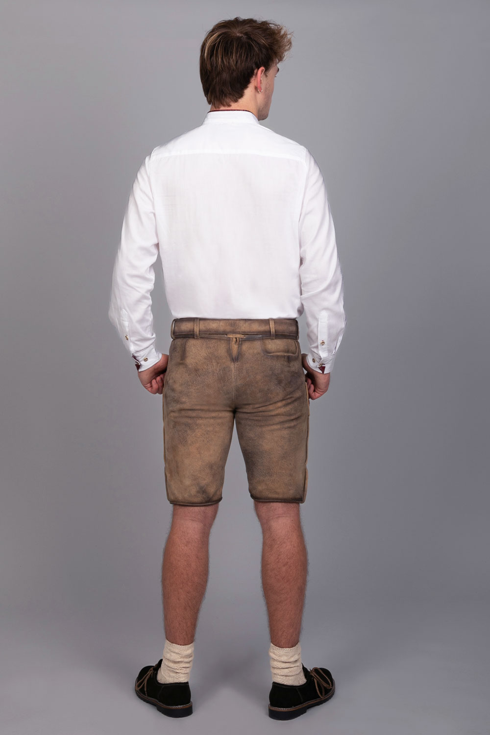 Kurze Wildbock Lederhose Emil