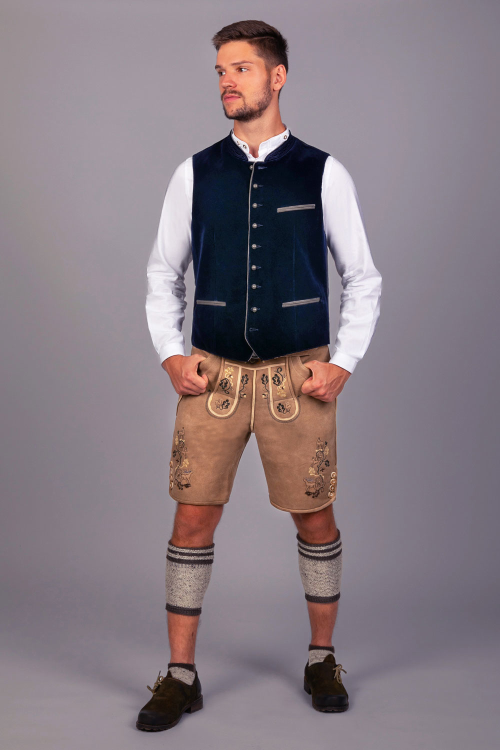 Kurze Hirschlederhose Moritz