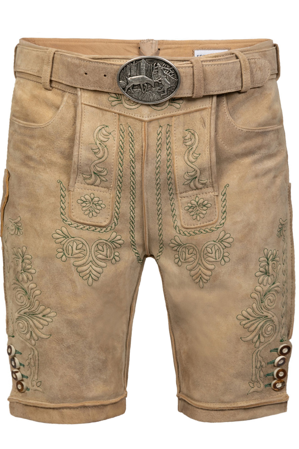 Kurze Wildbock Lederhose Adam