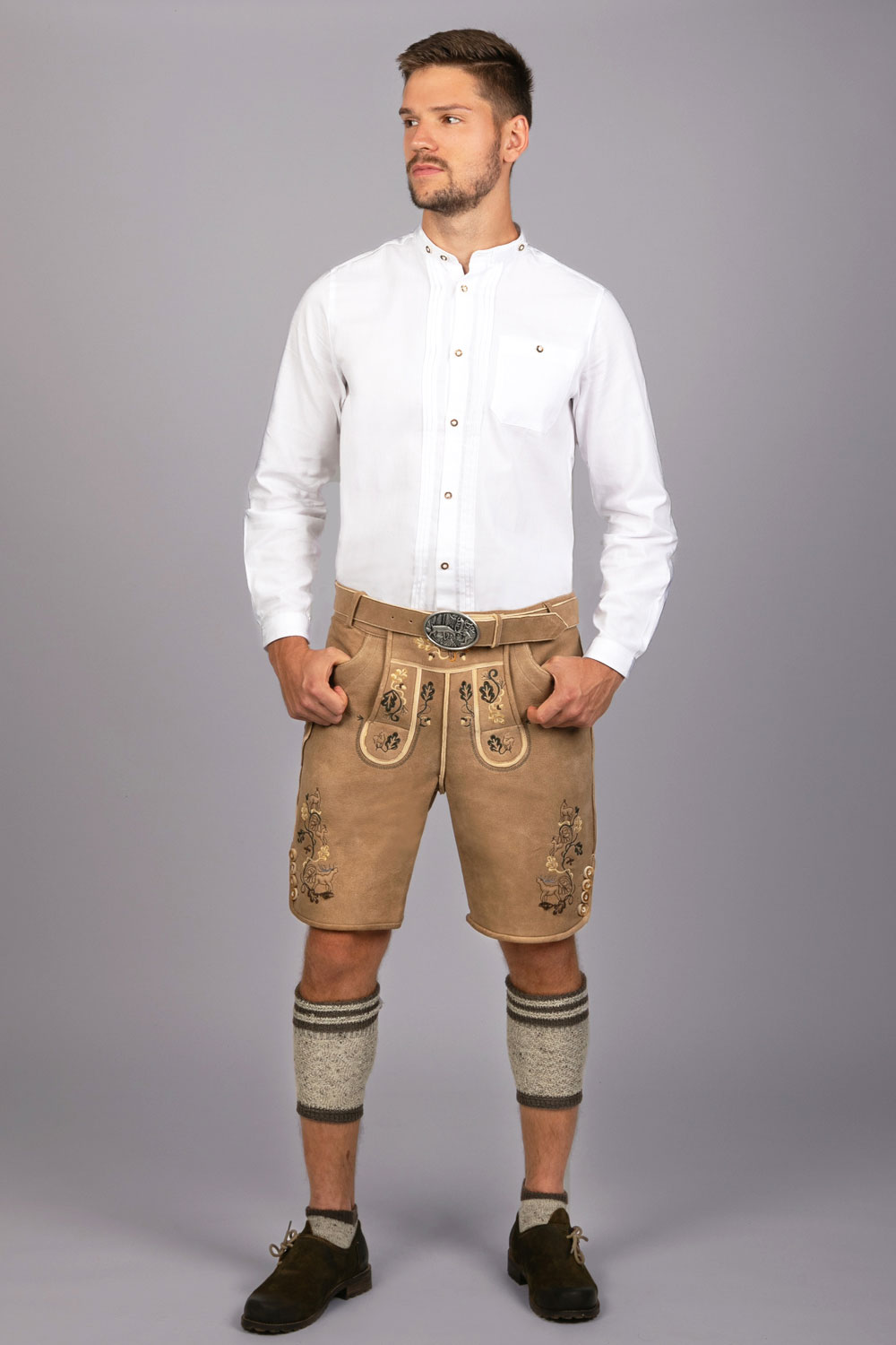 Kurze Hirschlederhose Moritz