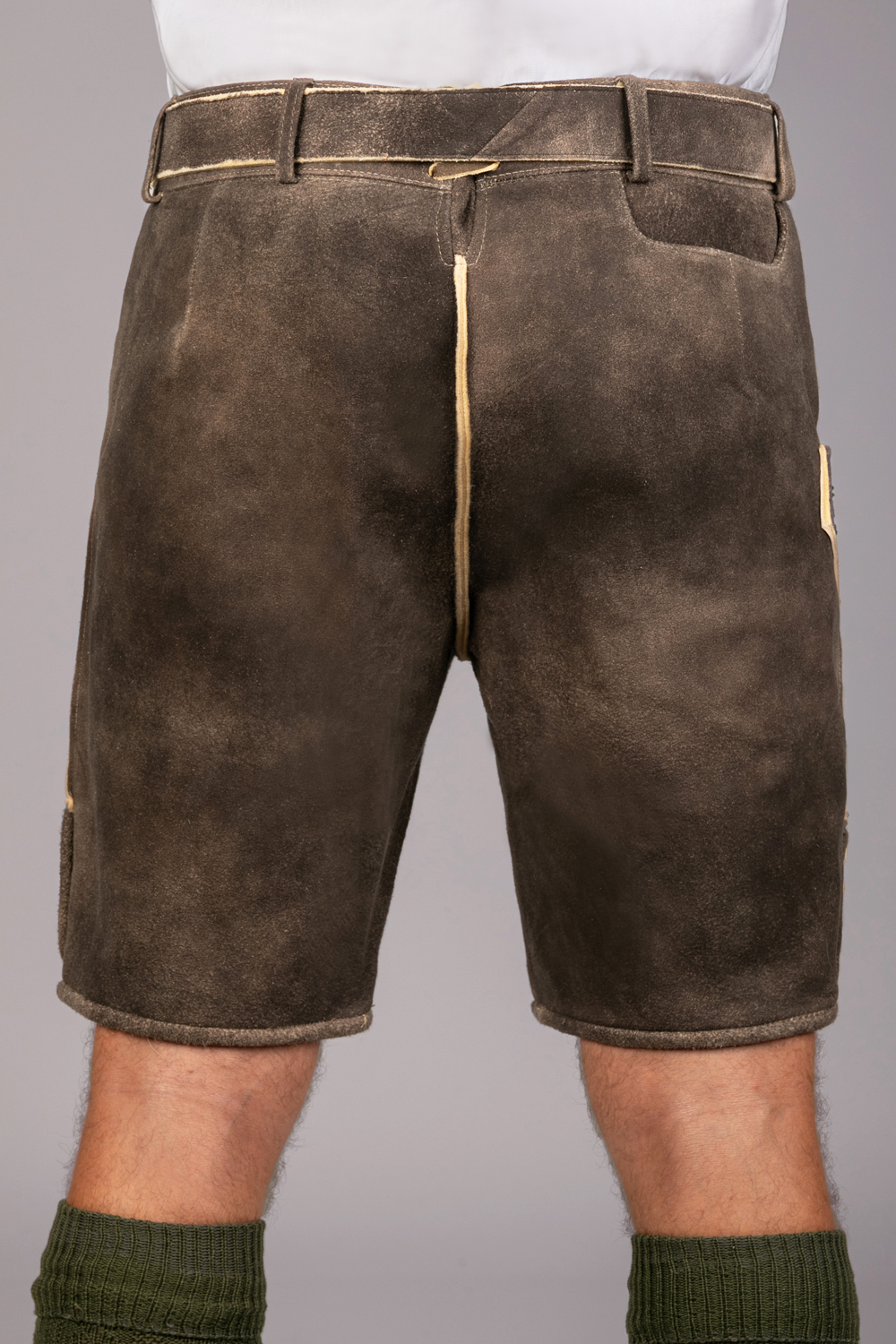 Kurze Hirschlederhose Stefan sämisch