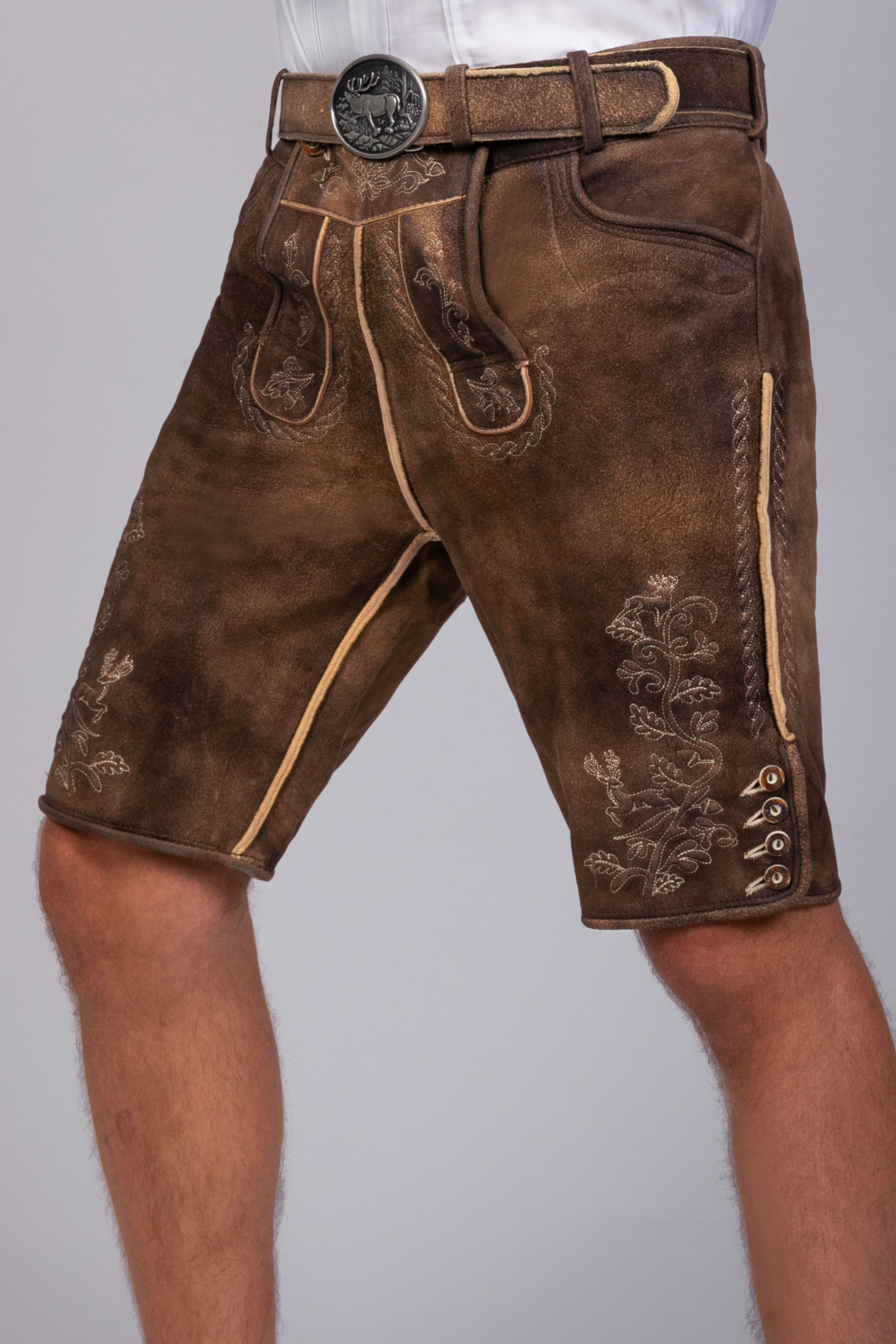 Kurze Hirschlederhose Franz sämisch