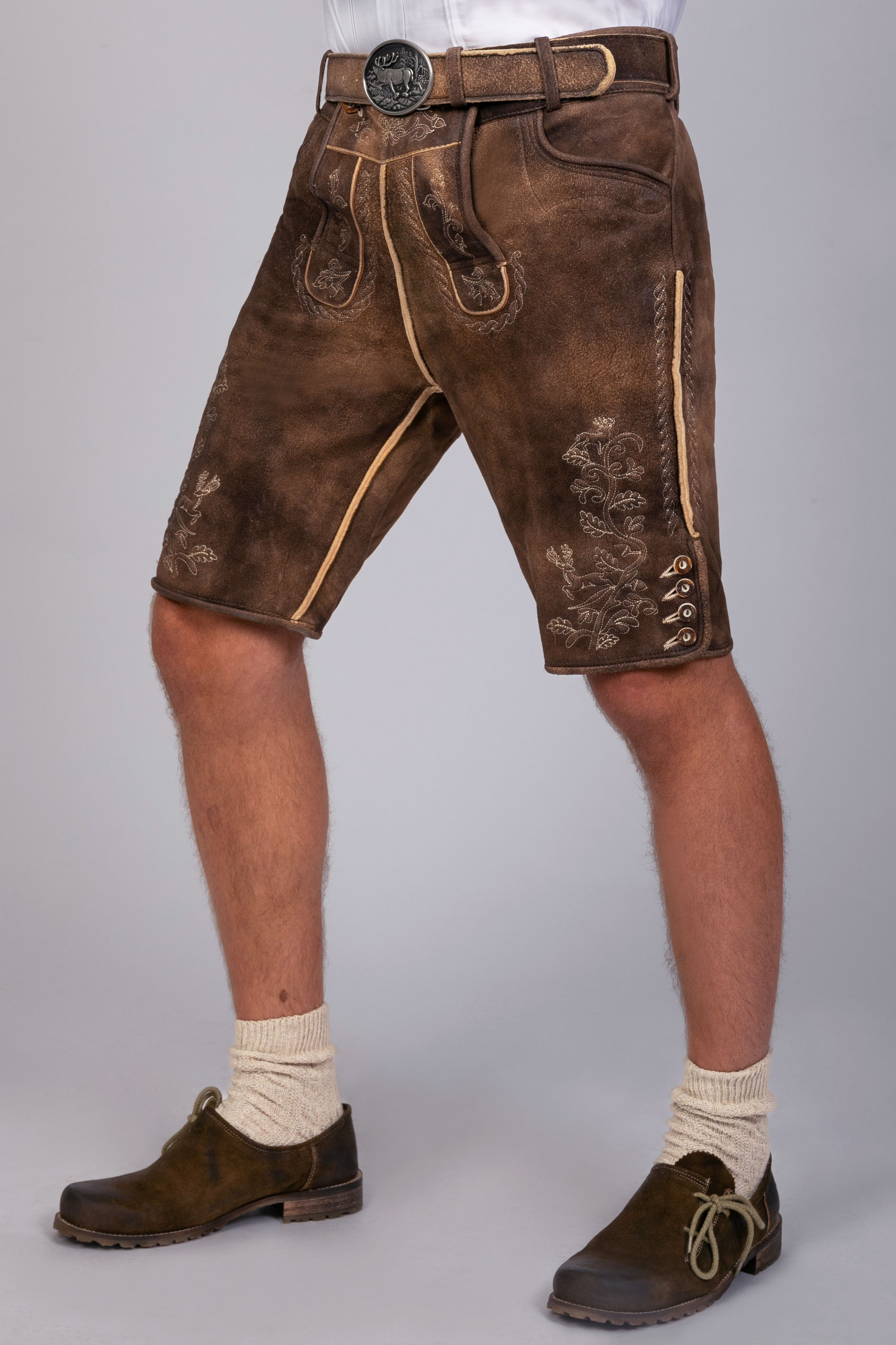 Kurze Hirschlederhose Franz sämisch